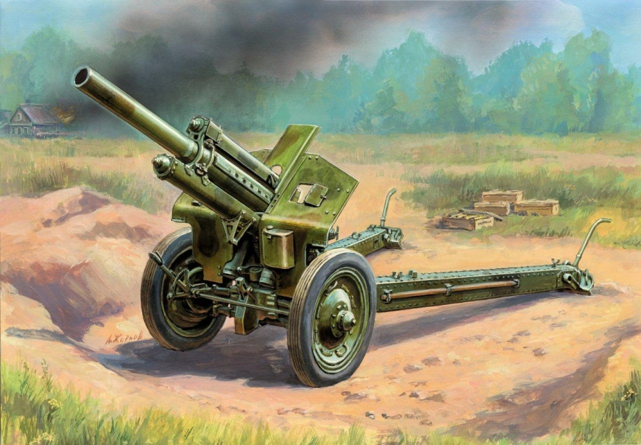Zvezda Snap Kit - houfnice M-30 (1:72)