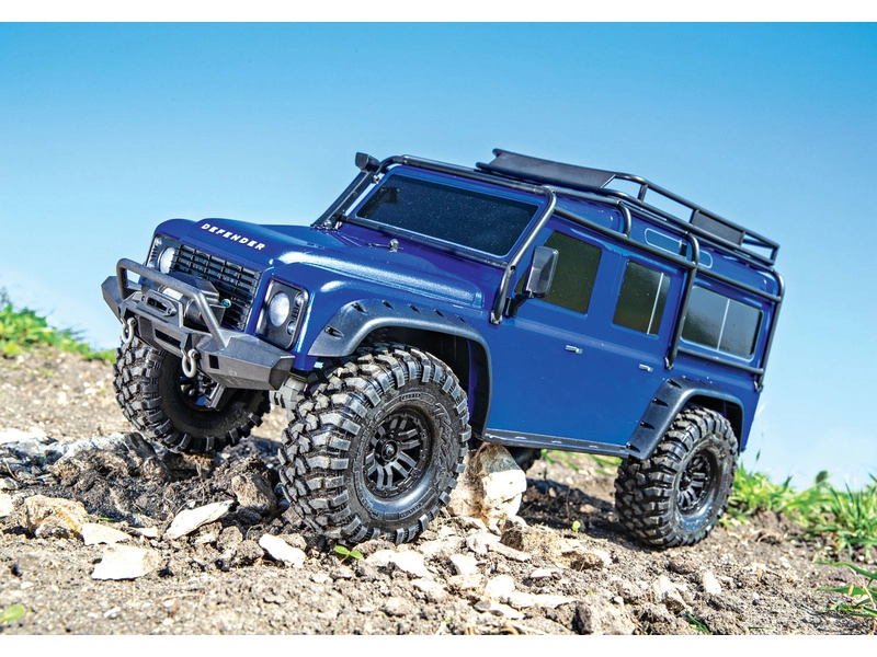 RC auto Traxxas TRX-4 Land Rover Defender 1:10 TQi RTR, písková
