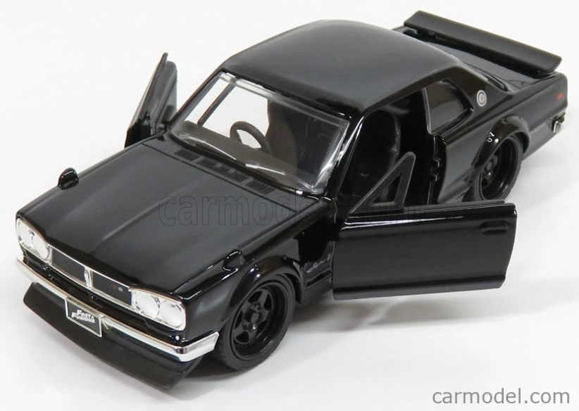 Jada Nissan Brian's Skyline 2000 Gt-r 1973 - Brian O'conner - Fast & Furious Vi (2013) 1:32 Black