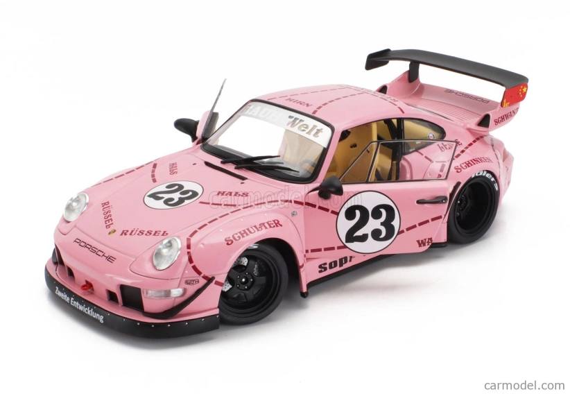 Solido Porsche 911 993 Rwb Bodykit N 23 Pink Pig Coupe 2020 1:18 Pink