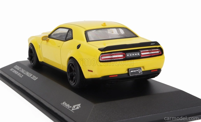 Solido Dodge Challenger Coupe 2018 1:43 Žlutá Černá
