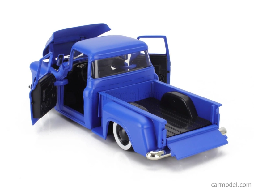 Jada Chevrolet Pick-up Stepside Custom 1955 1:24 Matt Blue