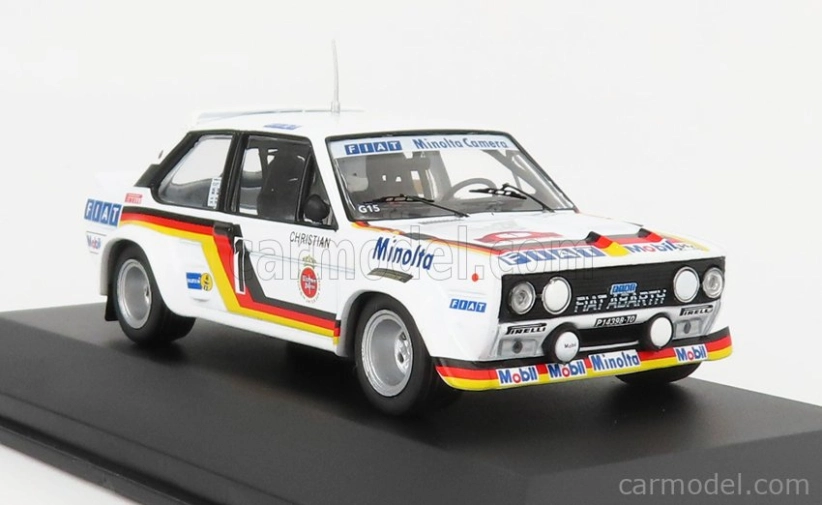 Cmr Fiat 131 Abarth N 1 Winner Rally Hunsruck 1979 W.rohrl - C.geistdorfer 1:43 Bílá Červená