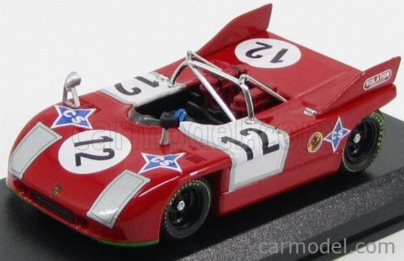 Najlepší model Porsche 908/3 N 12 Spa 1974 Torredemer - Pla 1:43 Red