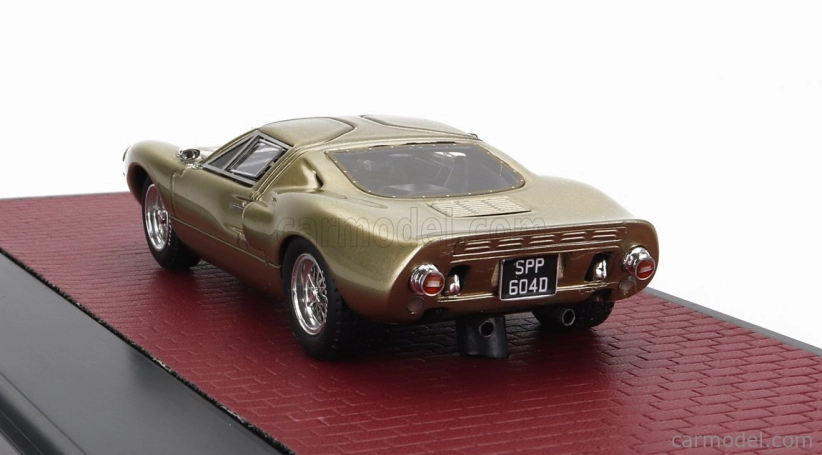 Modely v mierke Matrix Ford usa Gt40 Mkiii 1967 1:43 Gold Met