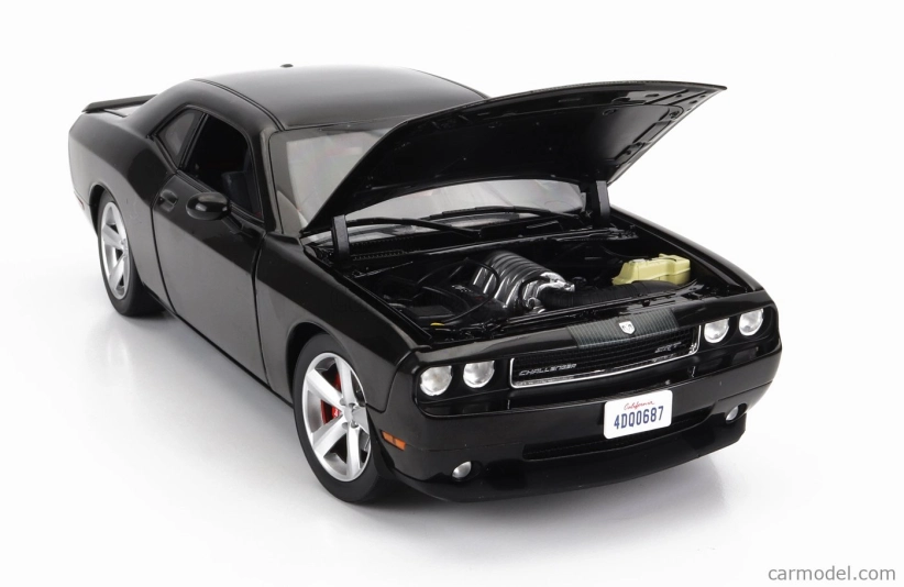 Highway61 Dodge Challenger Srt8 Coupe 2009 - Police Ncis Los Angeles 1:18 Black