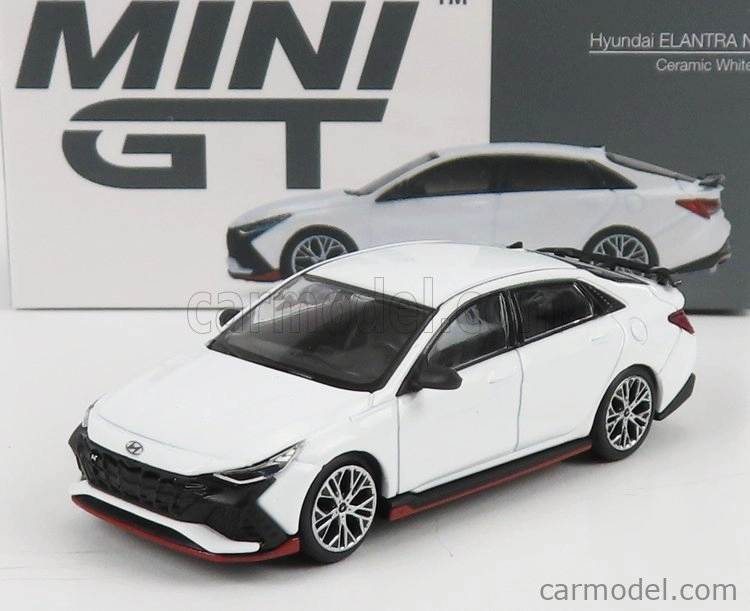 Truescale Hyundai Elantra N Lhd 2021 1:64 biela
