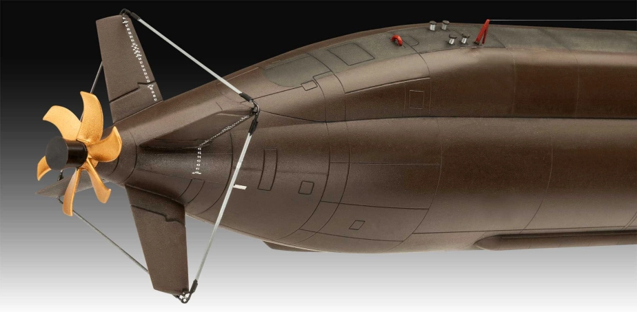 Plastic ModelKit ponorky 05186 – 70 Years Bundeswehr: Wilhelm Bauer, Type 206A, Class 2 (1:144)