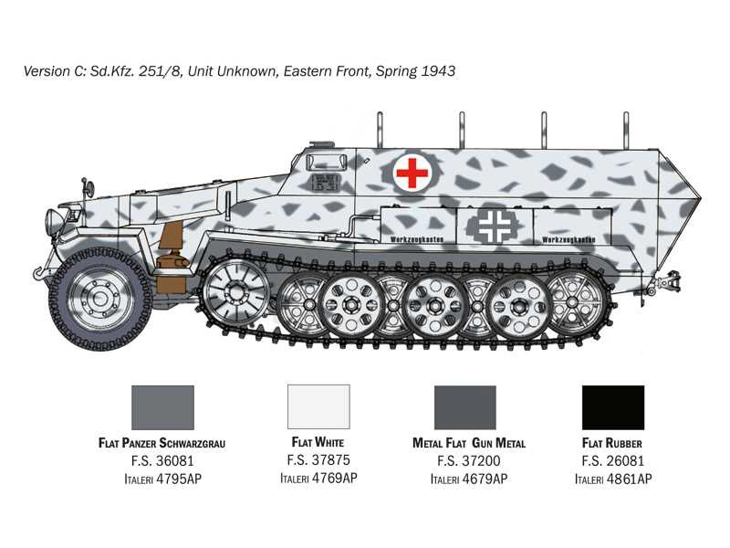 Italeri Sd.Kfz. 251/8 Ambulance (1:72)