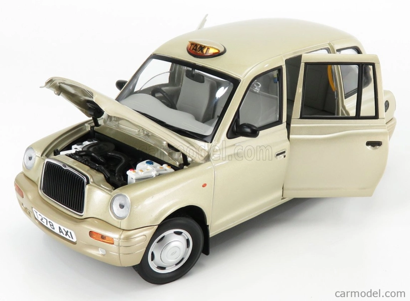 Sun-star Austin Tx1 London Taxi Cab 1998 1:18 Champagne Met