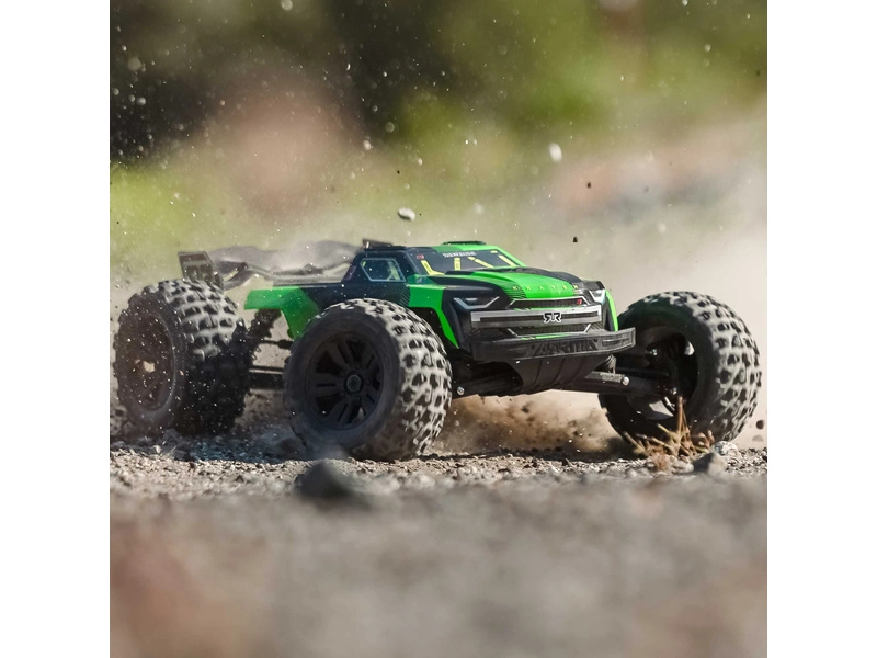 RC auto Arrma Kraton 6S V6 BLX 1:8 4WD RTR, modrá/růžová