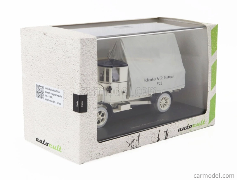Autocult Daimler Truck Marienfelde Dr 4.5 Germany 1917 1:43 Bílá