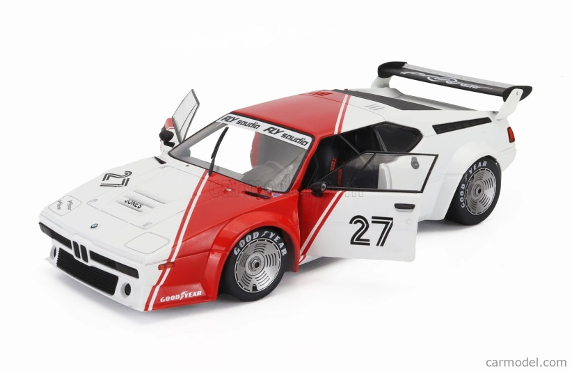 Werk83 BMW M1 M88 3.5l Team Bmw Motorsport N 27 Procar Series Sezóna 1980 Alan Jones 1:18 Biela červená