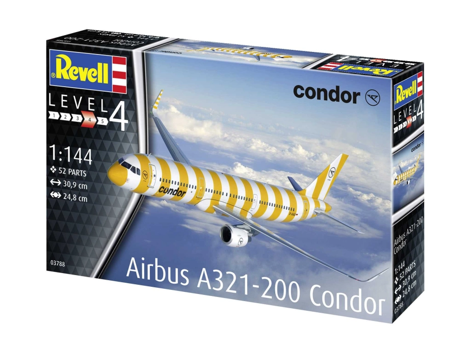Plastic ModelKit lietadlo 03788 - A321-200 Condor (1:144)