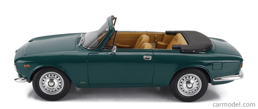 Mitica Alfa romeo Giulia 1600 Gtc Cabriolet Otvorené 1964 - Interiér Cinghiale 1:18 Verde Pino 216 - Zelená
