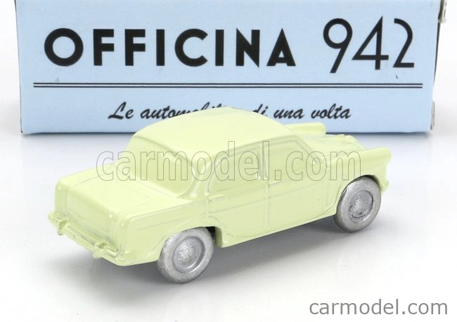 Officina-942 Alfa romeo Giulietta 1955 1:76 žltá
