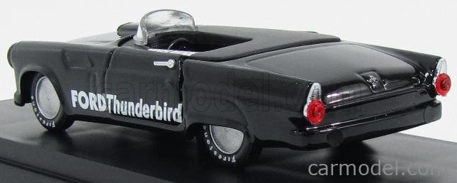 Rio-models Ford usa Thunderbird Daytona Beach 1957 C.daigh 1:43 Black