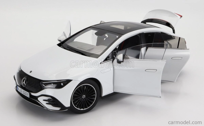 Nzg Mercedes benz Eqe (v295) 2022 1:18 Oplalitová Bílá