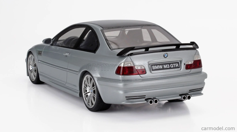 Otto-mobile BMW radu 3 M3 (e46) Gtr Coupe 2001 1:18 Strieborná