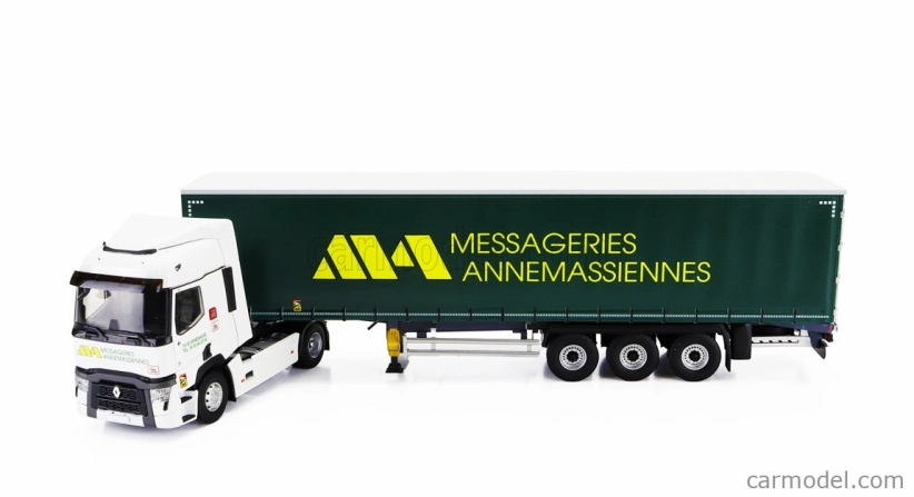 Eligor Renault T460 Truck Telonato Annemassiennes Transports 2021 1:43 Bielo-zelená