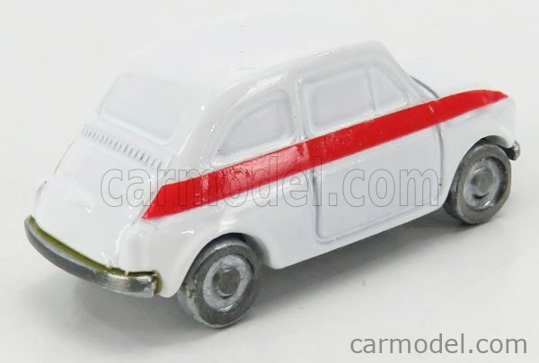 Officina-942 Fiat 500 Sport 1958 1:76 bielo-červená