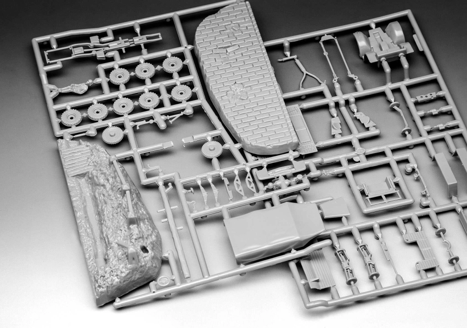Starter Kit military 73344 - Krupp Protze KFZ 69 with 3,7cm Pak (1:76)