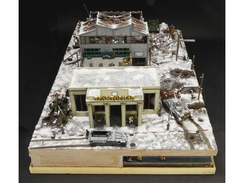 Italeri dioráma obliehania Stalingradu 1942 (1:72)