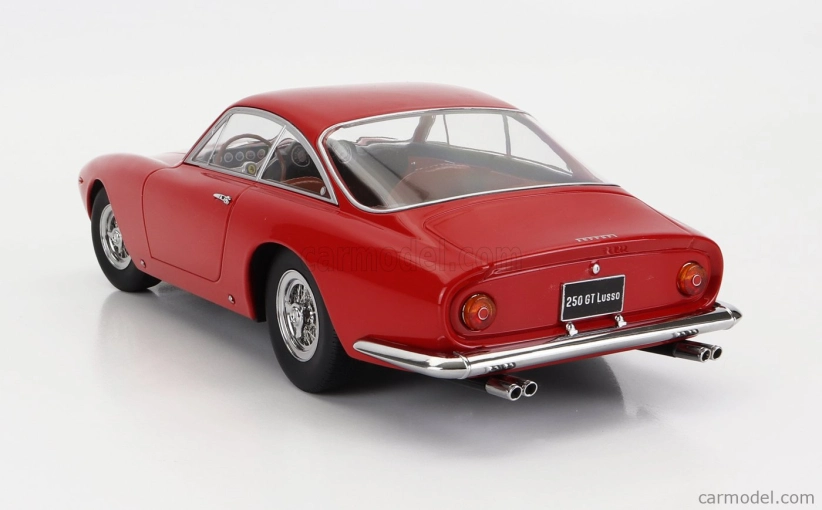 Ferrari 250 Gt Lusso 1962 v mierke 1:18 Červená