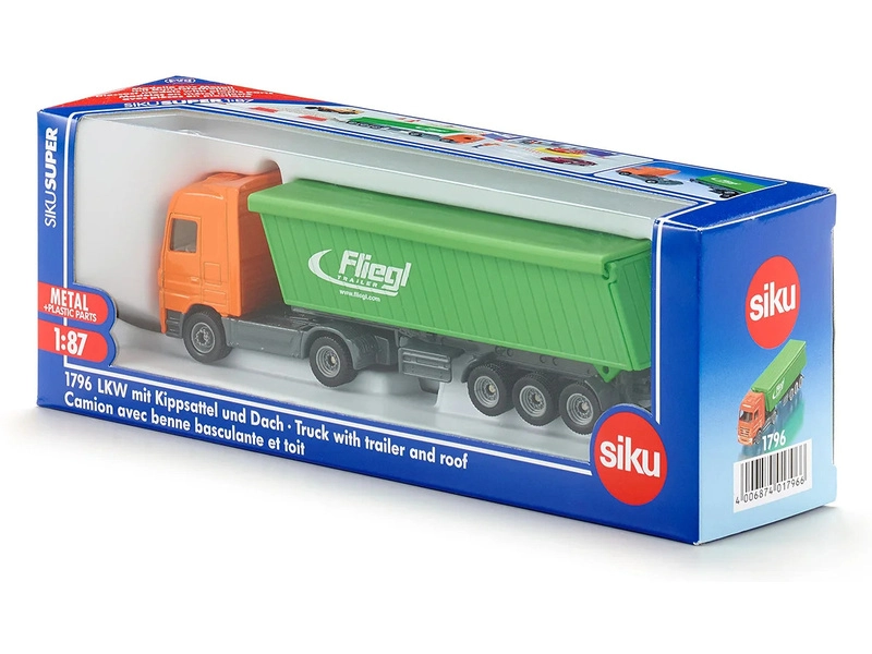 SIKU Super – Kamión s vlekom 1:87