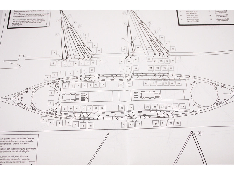 AMATI Golden Yacht 1:300 kit do fľaše