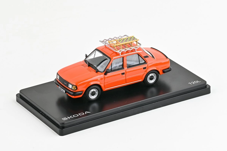 Abrex Škoda 120L (1984) 1:43 - Oranžová Brilantní