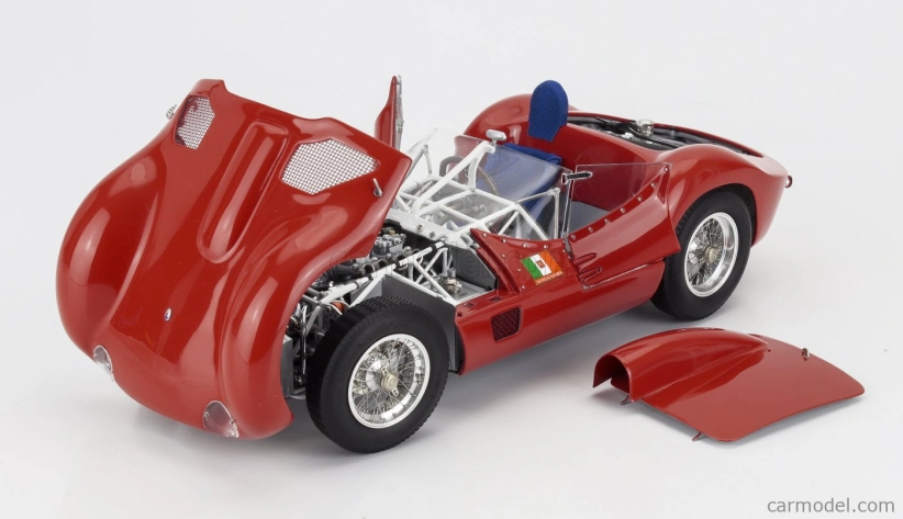 Cmc Maserati Tipo 61 2.9l S4 Spider Birdcage Goodwood Revival 2008 1:18 Red