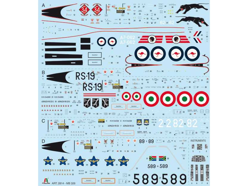 Italeri Aermacchi MB-326 (1:48)