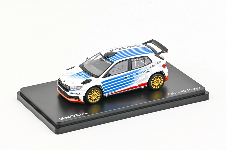 Abrex Škoda Fabia IV RS Rally2 (2022) 1:43 - Škoda Motorsport Design 2025 130RS MC