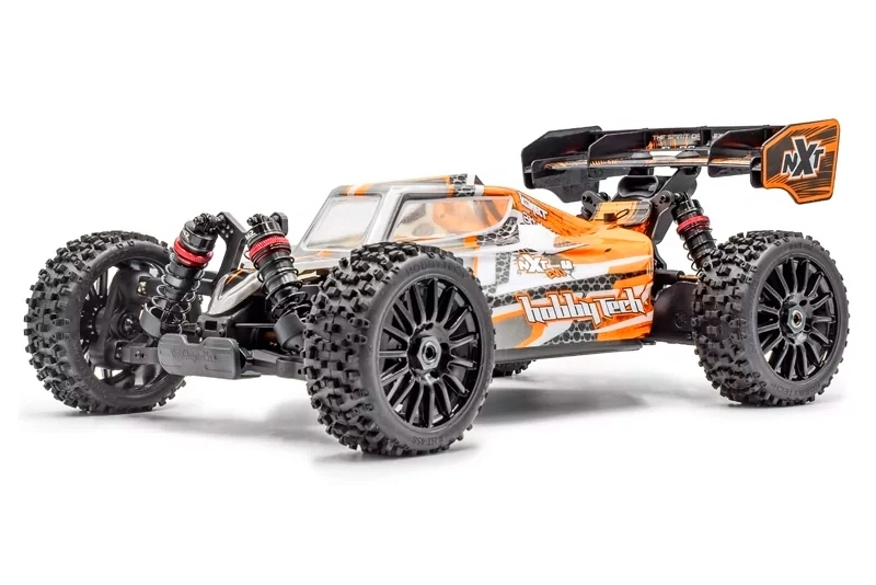 RC auto SPIRIT NXT RR BRUSHLESS buggy (vč. LiPo a nabíječe), oranžová