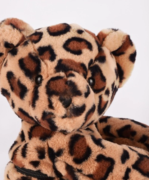 Doudou Plyšová taška přes rameno Leopard 30 cm