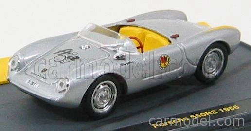 Brumm prom Porsche 550rs Spider 1956 Ftia 1:43 strieborná
