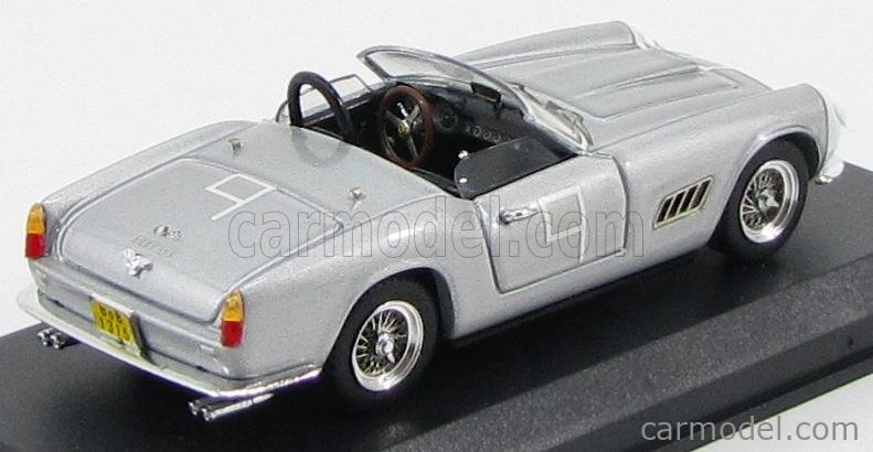 Art-model Ferrari 250 California Spider N 9 Lime Rock 1959 B.grossman 1:43 Strieborná biela