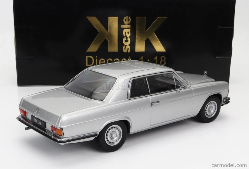 Mercedes Benz 250c/8 (w114) Coupe 1969 1:18 Strieborná