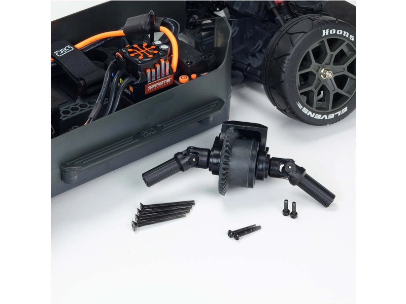 NA DÍLY - RC auto Arrma Infraction 3S BLX 1:8 RTR, tyrkysová