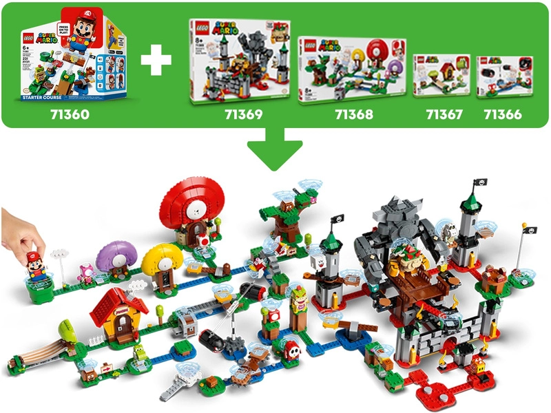 Rozširujúca sada LEGO Super Mario - Toad's Treasure Hunt
