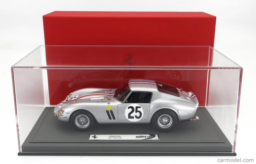 Bbr-models Ferrari 250 Gto 3.0l V12 Coupe Team Ecurie Francorchamps N 25 1:18