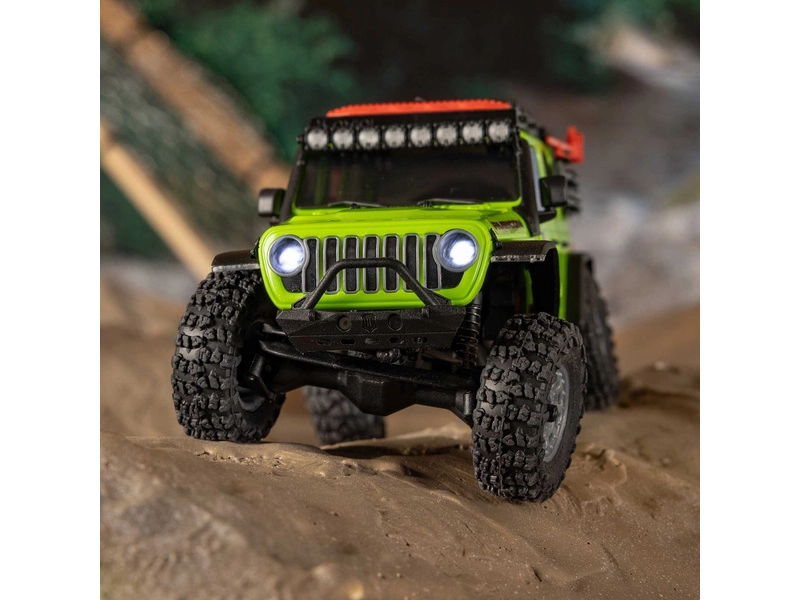 Axial SCX30 Jeep Wrangler JLU 4WD 1:30 RTR zelený