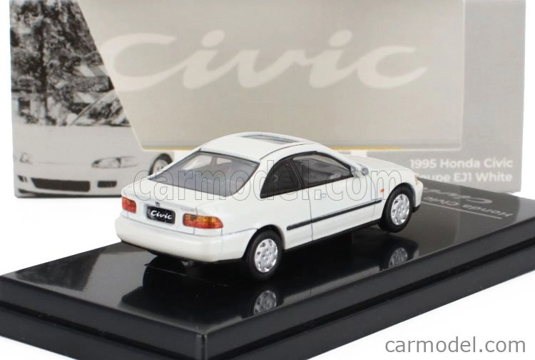 Paragon-models Honda Civic Coupe Ej1 Lhd 1995 1:64 Biela