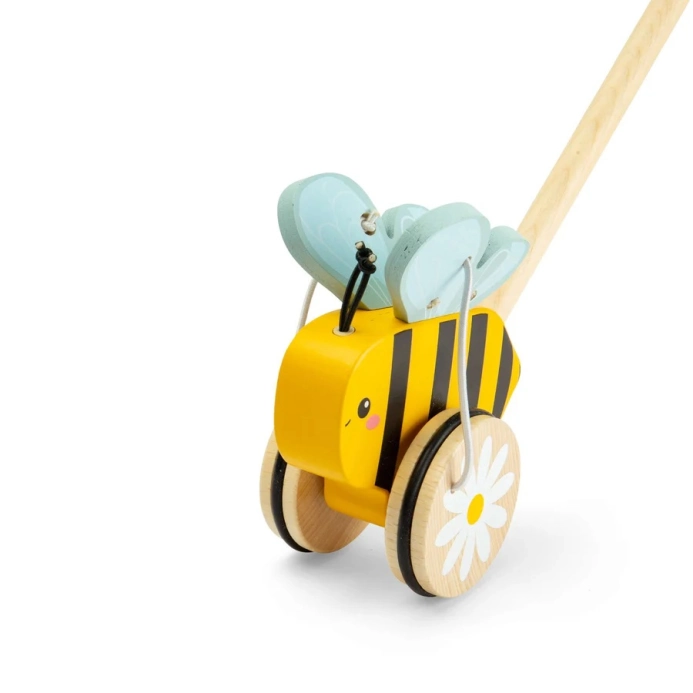 Bigjigs Toys Dřevěný jezdík Včelka