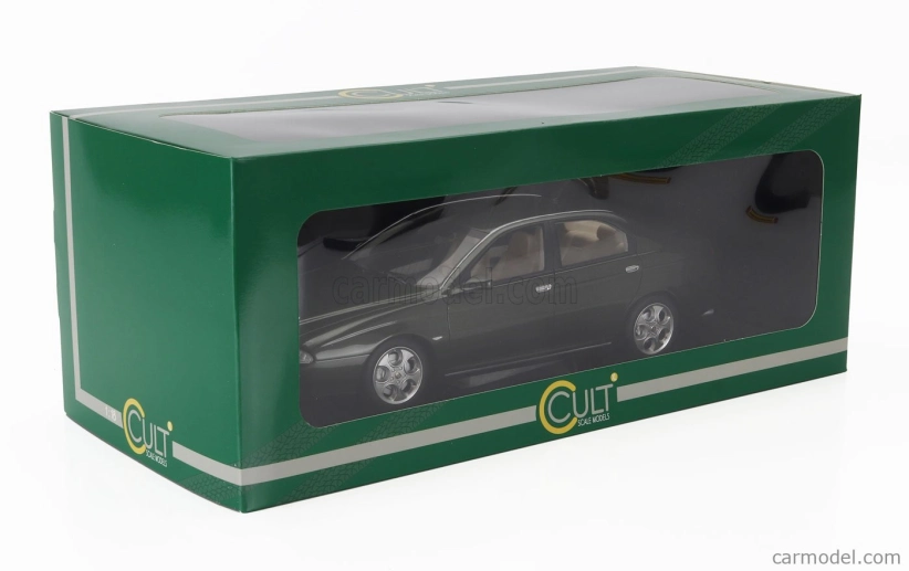Cult-scale models Alfa romeo 166 3.0 V6 24v Super 1998 1:18 Zelená