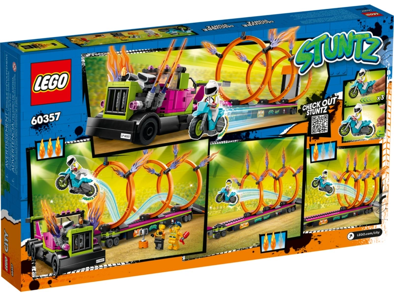 LEGO City - Traktor s ohnivými krúžkami
