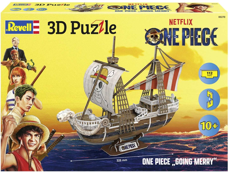 Revell 3D Puzzle – One Piece Flying Lamb/Going Merry
