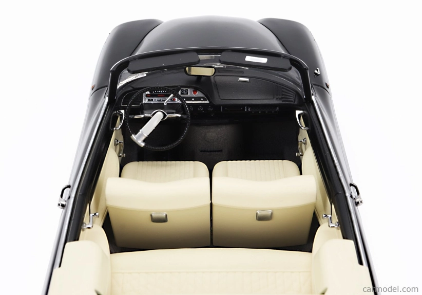 Norev Citroen Ds21 Palm Beach Cabriolet 1968 1:18 Black