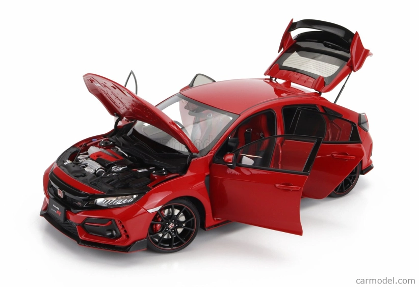 Autoart Honda Civic Type R (fk8) 2021 1:18 červená